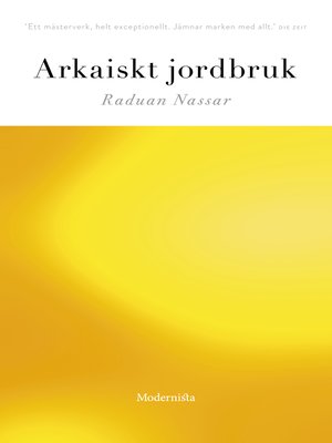 cover image of Arkaiskt jordbruk